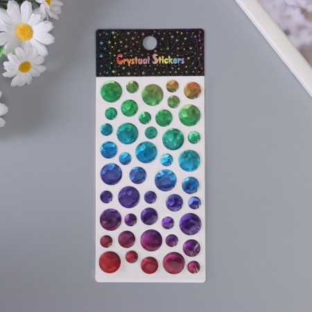 Stickers for creativity plastic "Circle. Circle" 22x9.5 cm