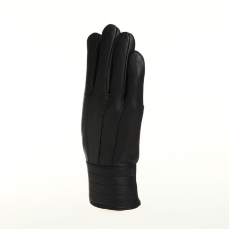 Gloves male, dimensionless, with insulation, black color-1
