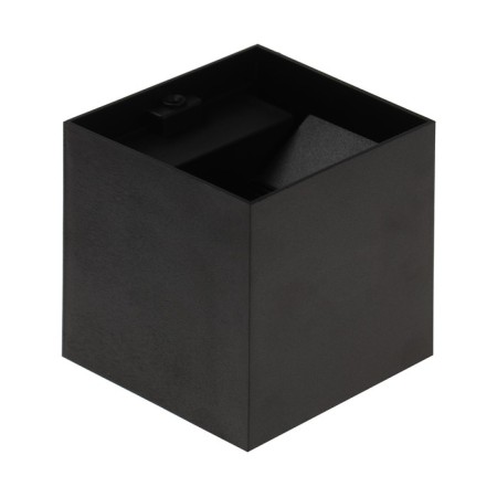 Facade lamp "Cube", FSD-062, 6 W, 4000K, Regulation. Ray, IP65, 220 V, plastic, black 100842-5