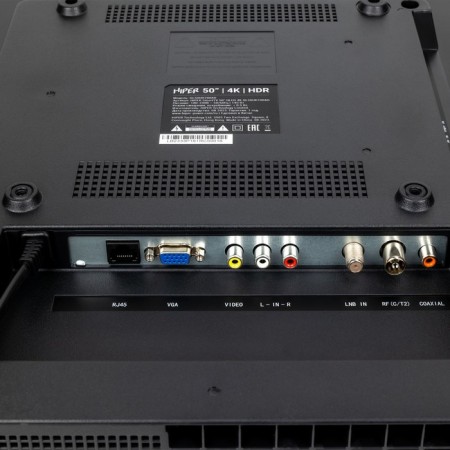TV Hiper QL50UD700AD, 50 ", 3840X2160, DVB-T2/C/S2, HDMI 3, USB 2, Smart TV, graphite-7