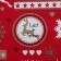 Reindee towel 40*70cm, 80% cotton 20% p/e
