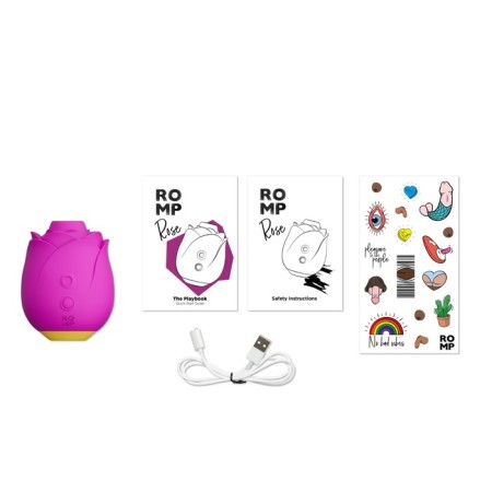 Contactly clitoral stimulator ROMP SUCTION Rose, pink-4