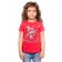 T -shirt for girls, height 86 cm, red color