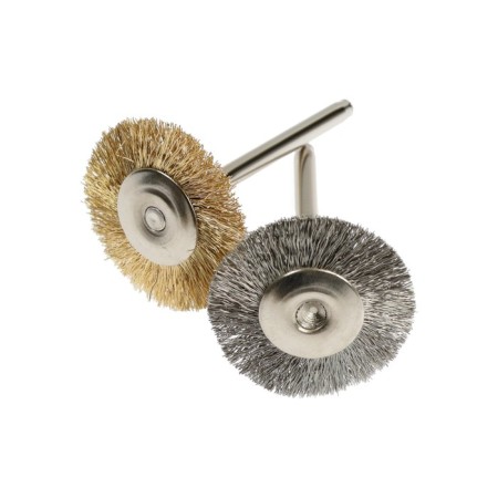 A set of metal brushes for a tundra engraver, a shank 3 mm, 36 pcs.-2