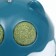 Nevali toy with cat mint and feather, 9.5 cm, blue