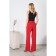 Women's pants with a section of Eliseeva Olesya, size 44, red color