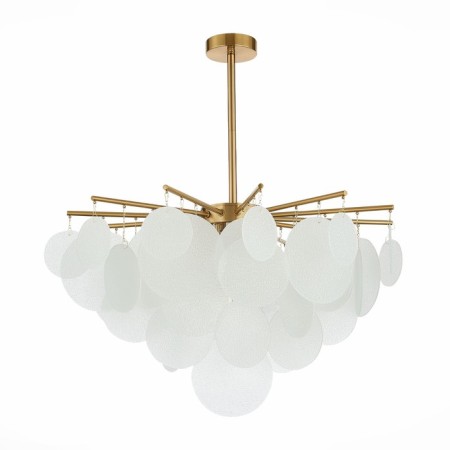 Ceiling Ceiling ST LUCE. SL1231.302.06. Vittoria. 6x60 watts, E14, 65x65x71 cm, brass color