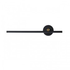 Wall lamp Lumion. Parker, 16W, LED, 120x70x630 mm, black color, gold