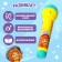 Musical microphone “Let's get fun”, light, sound, works from batteries