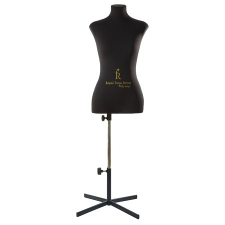 Portnovsky Kristina mannequin, premium set, size 40, black color, star stand and magnet-traffic-3