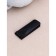 Folding clothing brush, 0.6 × 3.5 × 9.5 cm, black color