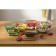 Container for baking and storage Smart Solutions, rectangular, with a lid, 1.5 l, the color is dark blue