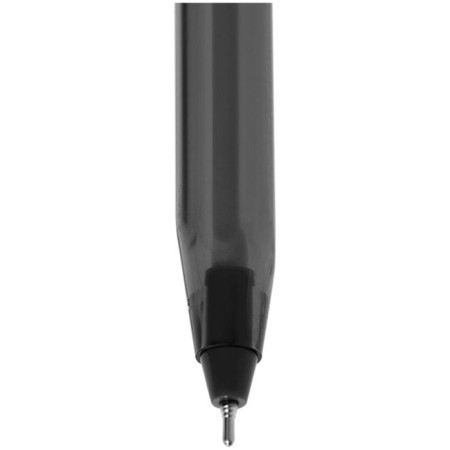 Ballpoint handle Luxor Inkglide 100 ICY, node 0.7 mm, trihedral, black, Mix body color-3