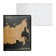 Universal diary for grade 1-11 "Map of Russia", solid cover, artificial leather, silkography, lies, tinted block, 48 sheets