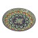 Largan Rishtan ceramics "Patterns", 28 cm, blue