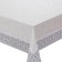 Finished tablecloth Meiwa, rectangular, 152 x 320 cm, white color