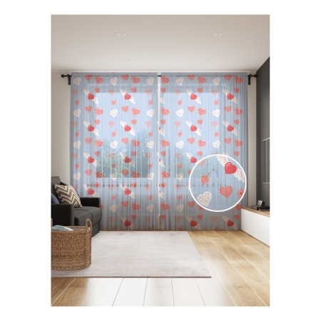 Photo "Inspired Hearts", size 145x265 cm, 2 pcs