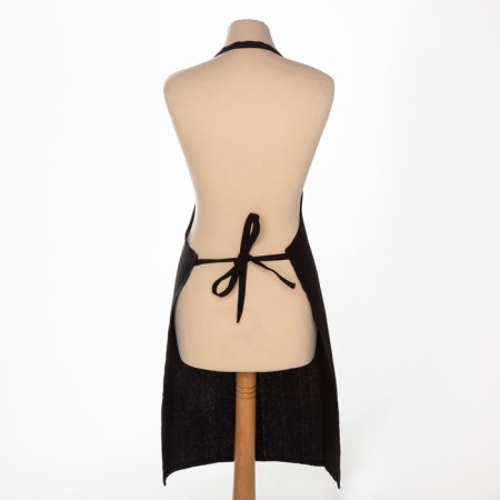 Apron Dilyana "Classic", central black, 80*60 cm, 100% p/e-5