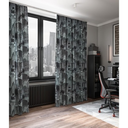 Curtain "Megapolis", size 200x260 cm, color menthol