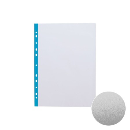 A4, 40 μm, Erichkrause Standard Plus, embossing, vertical, with a colored strip, 100 pieces-1
