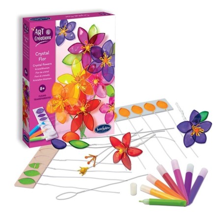SentoSphere Creativity "Stained Flowers"-1