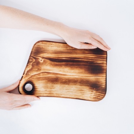 Board for feeding from natural cedar MAGISTRO, 30 × 20 × 2 cm, solid array-3