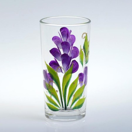 Set for Lavender juice art painting, 6 glasses 1250/200 ml-10