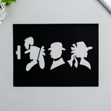 Plastic stencil 