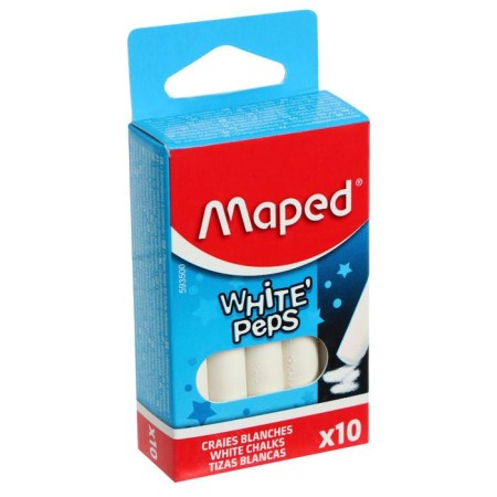Loves White Maped White’Peps, 10 pieces in the set, round, special formula "without dirt"-4
