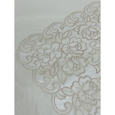 The tablespoon "Openwork" Victoria, 140 x 200 cm, 10 pcs in the roll, beige color-5
