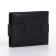 Male purse on a magnet, black color