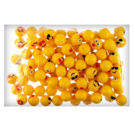 Rubber ball "Smiley", 3.2 cm-3