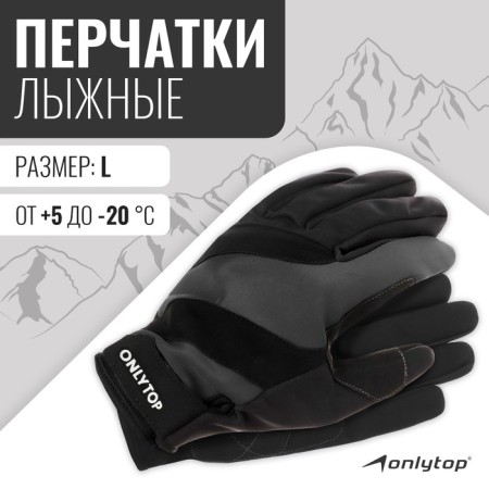 Ski gloves ONLYTOP Model 2049, p. L.
