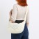 Youth bag with lightning, yellow/white color