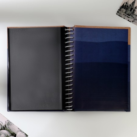Photo album "Age for Happiness", 20 magnetic sheets, black pages color-5