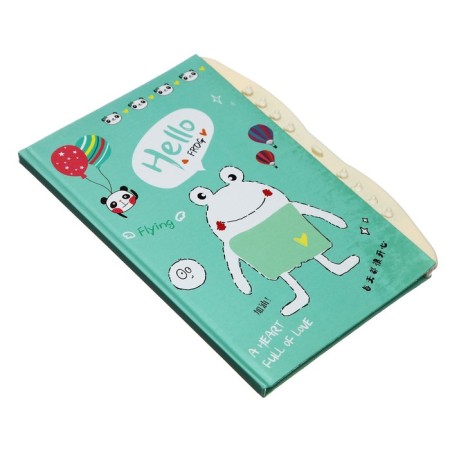 Notebook Gift Book on the castle, A6+, 48 sheets, line "Funny animals", mix-5