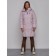 Coat insulated winter female, size 46, purple color