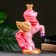 Pigp. "Pegas" pink/gold, 27cm