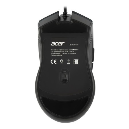 Mouse Acer OMW131 Black Optical (6000dpi) USB (6but)-2