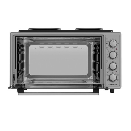 Mini-fucked Maunfeld MMO-483MGR01H, 3000 W, 48 L, 50-280 ° C, convection, timer, gray-3