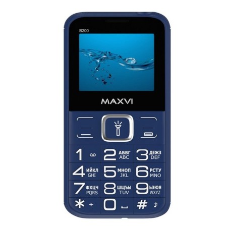 Cell phone Maxvi B200 Blue