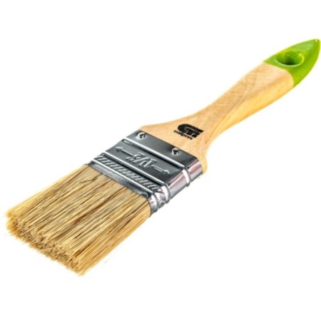 Sibrtekh's flat brush, 36 mm, natural bristles, wooden handle-1