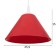 Susage "cone" 1x15W E27 Model: BR 00264 White/red 25x25x15cm