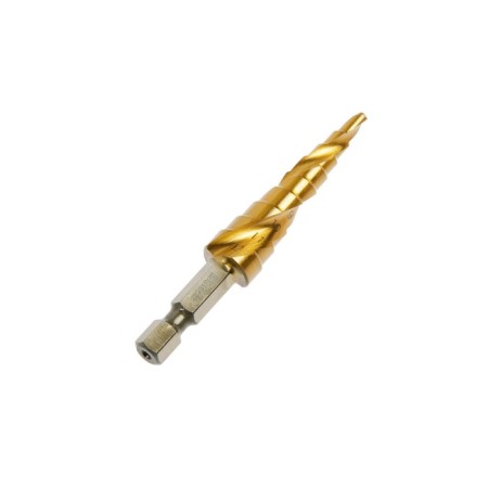 Matrix drill, stepped, 4-12 mm, HSS, 6-grade shank-1