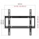 Holder LCD-F4610 Black Black 32 "-65" Max.60kg, wall-mounted 1070468 TV