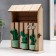 Keywood tree 6 hooks "Cacti in pots. Home" 26.8x21.7x6 cm