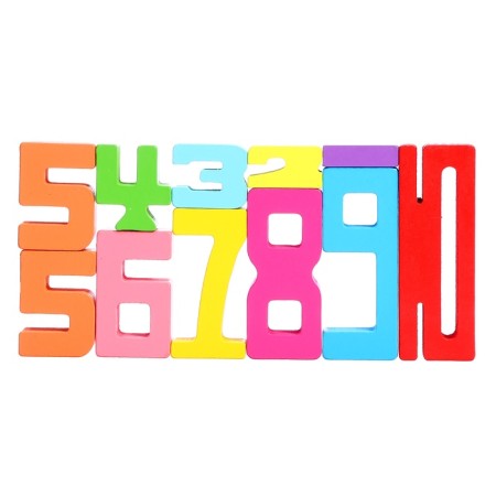 Developing set "Composition of the number", 19 digits, 15 cards, 3+-5