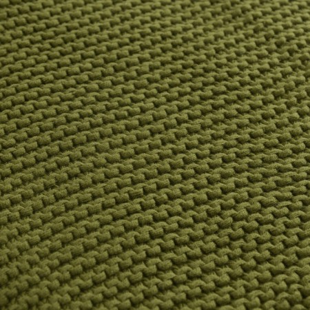 Pearl plaid pearl knitting olive -colored Essential, size 130x180 cm-11
