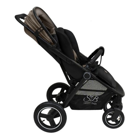 Walking stroller Sweet Baby Compatto, Gray Color-8