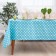 Groundpress "Forest Blue" 150x110 cm, 100% cotton